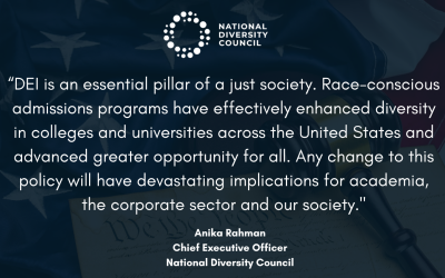 National Diversity Council Addresses the U.S. Supreme Court’s Pending Decision on Affirmative Action